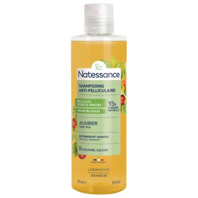 NATESSANCE Shampooing Anti-pelliculaire Au Jujubier  - Le Flacon De 250ml