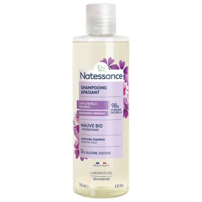 NATESSANCE Shampooing Apaisant &Agrave; La Mauve Bio  - Le Flacon De 250ml