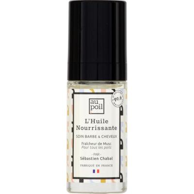 AU POIL Soin Barbe Huile Nourrissante  - Le Flacon De 30ml