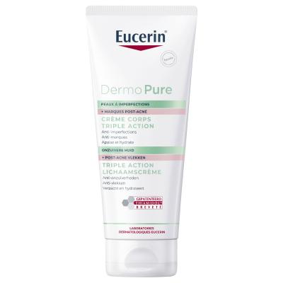 EUCERIN Soin Visage Corps Dermo Pure Marques Post-acn&eacute; Triple Action  - Le Flacon De 200ml