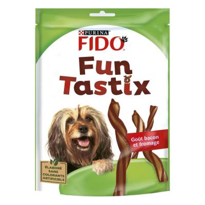 FIDO R&eacute;compense Pour Chien Sticks Bacon&Fromage  - Le Sachet De 150 G