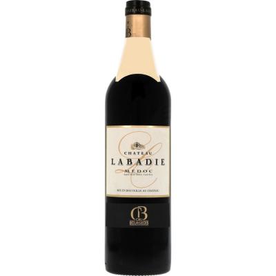 CHATEAU LABADIE REFLETS DE FRANCE Vin Rouge Bordeaux Aop M&eacute;doc Cru Bourgeois Ch&acirc;teau Labadie reflets De France - La Bouteille De 75cl