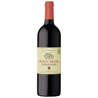 CHATEAU BRANDA Vin Rouge A.o.p. Puisseguin Saint-&eacute;milion  - La Bouteille
