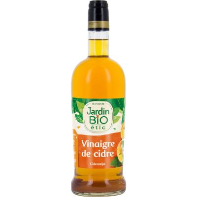 JARDIN BIO Vinaigre Cidre Bio  Etic - La Bouteille De 75cl