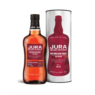 JURA Isle Of  Red Wine Cask 70cl Single Malt Whisky + Coffret cadeau 