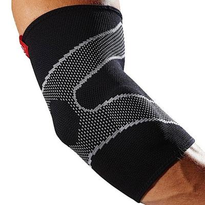 MCDAVID Coudi&egrave;re  &eacute;lastique crois&eacute;e avec gel de protection noire - L