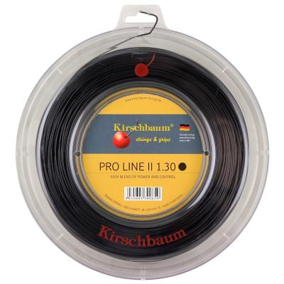 KIRSCHBAUM  Pro Line Ii Black 200 M 1,25 Mm Cordage De Tennis