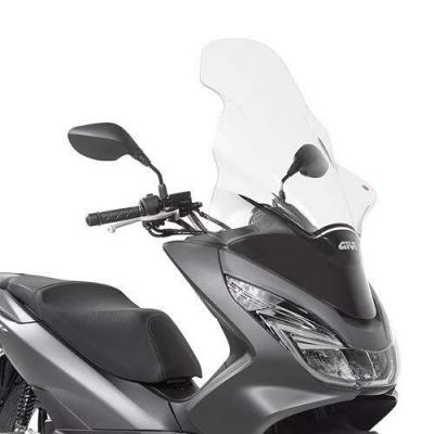 GIVI  Pare-brise, Bulle moto et scooter, D1130ST sur&eacute;lev&eacute; transparent
