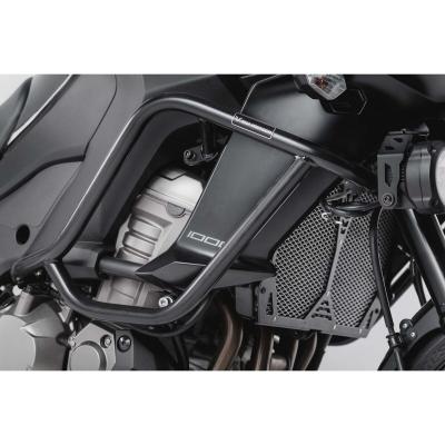 SW MOTECH Barres de protection lat&eacute;rale SW-MOTECH noir Kawasaki Versys 1000 14-