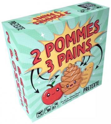 PRETEXTE Blue orange 2 Pommes 3 Pains jeu d'adresse