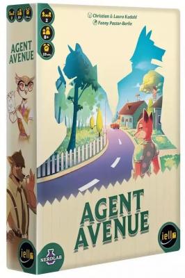 IELLO Jeu de cartes  Agent Avenue Division M bluff tactique