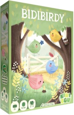 SANS Jeu de soci&eacute;t&eacute; - Bidibirdy - Multicolore - 2 &agrave; 4 joueurs - &Agrave; partir de 3 ans