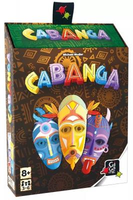 GIGAMIC Jeu de cartes -  - CABANGA - Parties rapides - 3 &agrave; 6 joueurs - D&egrave;s 8 ans