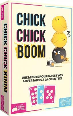 ASMODEE Jeu d'ambiance  Chick Chick Boom - Neuf