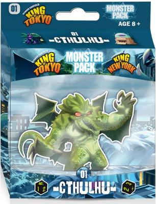 IELLO King of Tokyo - Monster Pack : Cthulhu -  Jeu de soci&eacute;t&eacute; - 51349