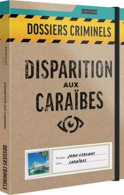 ASMODEE Jeu d'enqu&ecirc;te  Dossiers Criminels Disparition aux Cara&iuml;bes