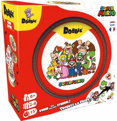 ASMODEE Jeu de soci&eacute;t&eacute; Dobble Super Mario - &Eacute;dition sp&eacute;ciale - Neuf