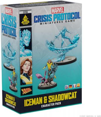 ATOMIC MASS Iceman & Shadowcat (Ext. Marvel Crisis Protocol) 