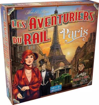 ASMODEE Jeu de strat&eacute;gie  Les Aventuriers du Rail Paris