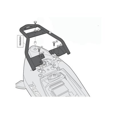 GIVI Support Top Case  Suzuki Inazuma 250 | 2012 &agrave; 2016