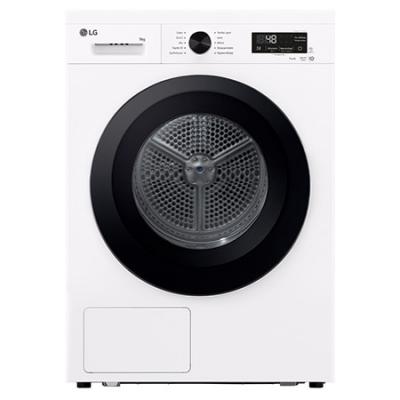 LG S&egrave;che-linge pompe &agrave; chaleur 60cm 9kg blanc -  - RH9B15WH