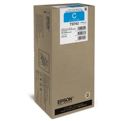 EPSON  T9742 - Taille XXL - cyan - original - cartouche d'encre - pour WorkForce Pro WF-C869R 