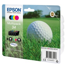 EPSON  T3466 BLACK+COLOUR - GOLF BALL