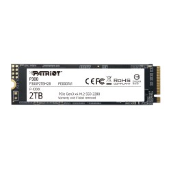 PATRIOT  memory ssd p300 m.2 pcie gen 3 x4 2to ssd a basse consommation p300p2tbm28