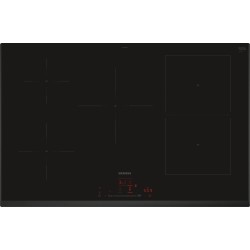 SIEMENS  Iq500 Ed851hwb1e Plaque Noir Int&eacute;gr&eacute; 80 Cm Plaque Sans Zone &Agrave; Induction 4 Zone(s) 