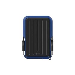SILICON POWER  Armor A66 - Disque dur - 2 To - externe (portable) - USB 3.2 Gen 1 - Noir/bleu 