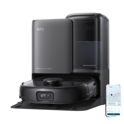 EUFY Aspirateur robot  - T2353G11 - Omni E25 noir