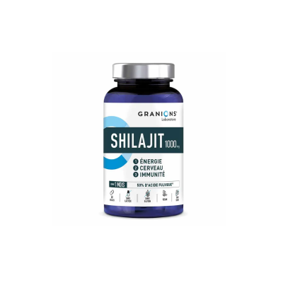 GRANIONS  Shilajit 1000 mg 60 G&eacute;lules - Pot 60 g&eacute;lules