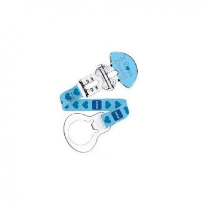 MAM  attache sucette ruban + clip 