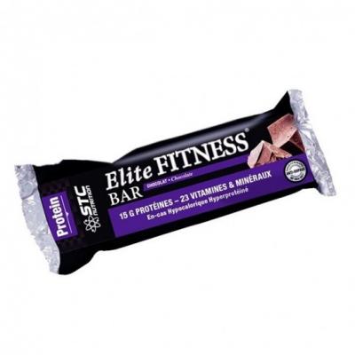 STC NUTRITION  elite fitness barre hypocalorique vanille 5x45g