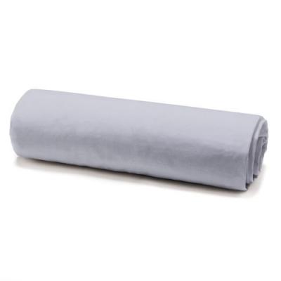 HOME COLLECTION Today 017104 Premium Percale Drap Housse Coton Gris clair 90 x 190 cm