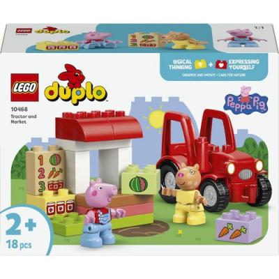 LEGO&reg; DUPLO&reg; Peppa Pig 10468 Tracteur et march&eacute;