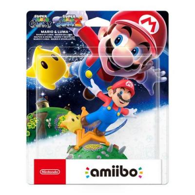 NINTENDO Figurine Amiibo Super Mario Galaxy - Mario et Luma 