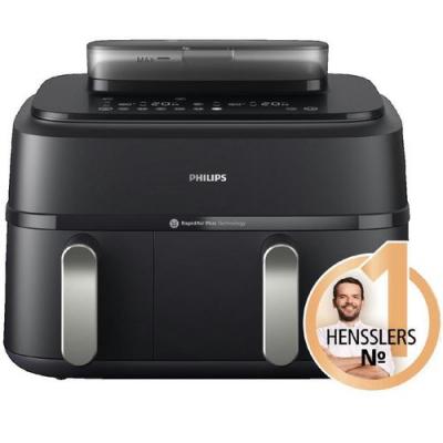 PHILIPS  5000 Series NA551/00 Friteuse &agrave; Air Noir Argent