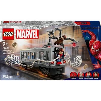 LEGO&reg; Super Heroes 76321 La sc&egrave;ne du train de Spider-Man et Docteur Octopus 