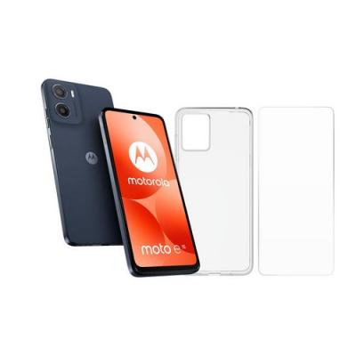MOTOROLA Smartphone  E15PACKNOIR 