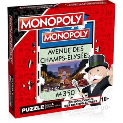 WINNING MOVES  Puzzle Monopoly Avenue des Champs-&Eacute;lys&eacute;es 1000 pi&egrave;ces