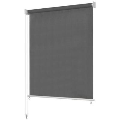 VIDAXL  - Store roulant d'ext&eacute;rieur 120 x 140 cm Anthracite Anthracite
