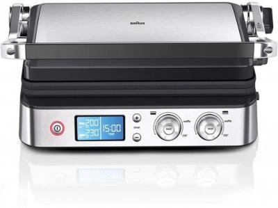 BRAUN Grill multifonctions Multi Grill 9 2000 W 3 positions de chauffe Acier
