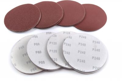 SILVERLINE Disques &agrave; poncer velcro 180 mm. - 120 grit - 10 pi&egrave;ces