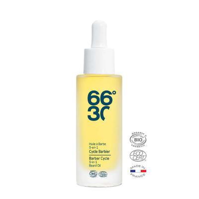 66&DEG;30 Huile &agrave; barbe 5-en-1 BIO Multicolore 