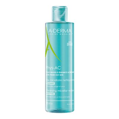 A DERMA A-derma PHYS-AC - Eau Micellaire Nettoyante Purifiante, 400ml