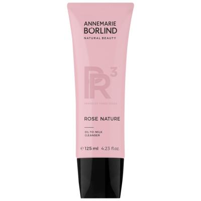 ANNEMARIE BORLIND  - ROSE NATURE NETTOYANT HUILE-EN-LAIT 125 ml