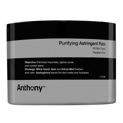 ANTHONY Disques Astringents - Purifie les Peaux Grasses