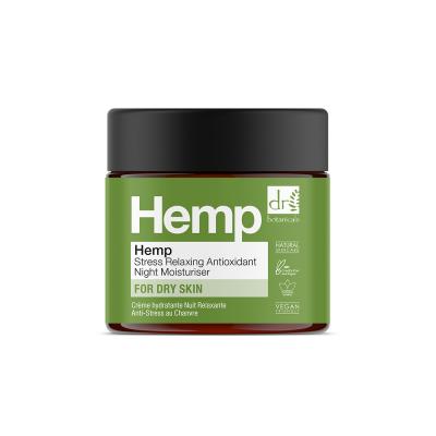 APOTHECARY BY DR BOTANICALS Dr Botanicals Hemp Stress Relaxing Antioxidant Night Moisturiser 60ml