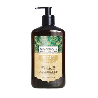 ARGANICARE Soin sans rin&ccedil;age &agrave; l&acute;huile de Ricin Bio - 